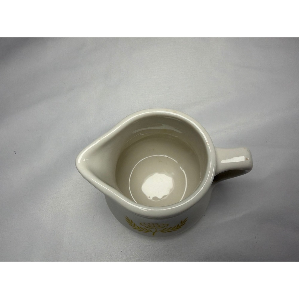 Hot Shoppes Inc Trestlewood Vintage Individual Creamer Ironstone Restaurant Ware - Picture 2 of 4